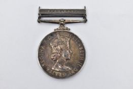 A NEAR EAST MEDAL, assigned to 'L/S F X. 906423 J.B.SMITH N.A.1 R.N', missing ribbon