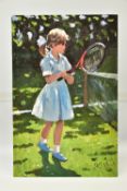 SHERREE VALENTINE DAINES (BRITISH 1959) 'PLAYFUL TIMES', a signed limited edition print depicting