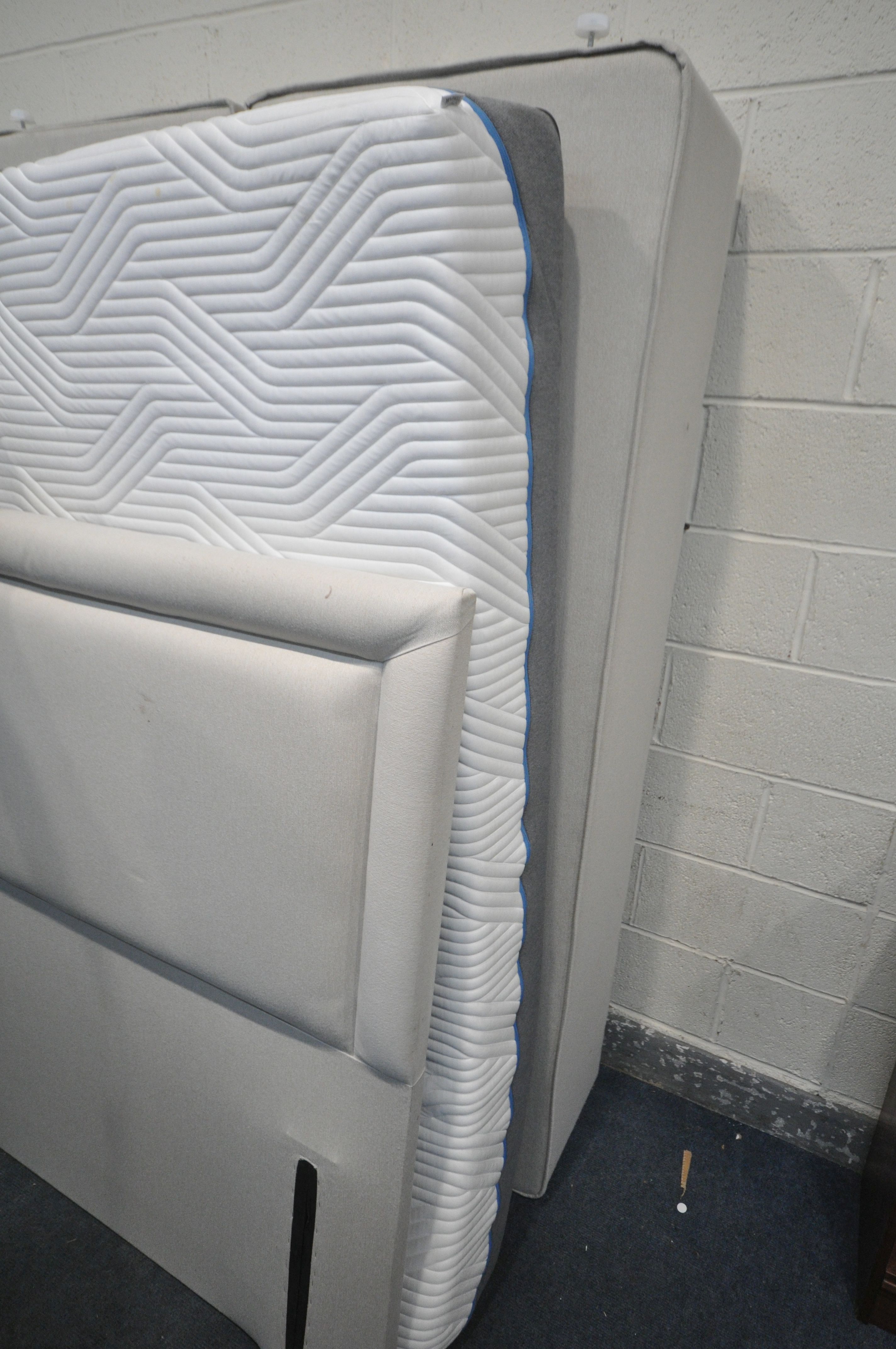 A 4FT6 DREAM DIVAN BED, AND A TEMPUR MEMORY MATTRESS (2) - Image 3 of 3