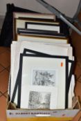 STANLEY JOYCE (BRITISH 20TH CENTURY) A LARGE QUANTITY OF DRYPOINT ETCHINGS ETC, to include nude