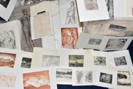 STANLEY JOYCE (BRITISH 20TH CENTURY) A LARGE QUANTITY OF FIGURATIVE DRAWINGS ETC, to include nude