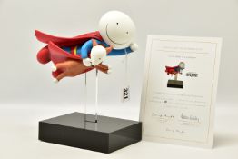 DOUG HYDE (BRITISH 1972) 'IS IT A BIRD? IS IT A PLANE?' a limited edition cold cast porcelain