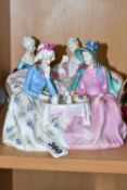 TWO ROYAL DOULTON FIGURE GROUPS, comprising 'Afternoon Tea' HN1747 and 'The Love Letter' HN2149 (