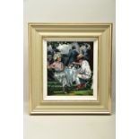 SHERREE VALENTINE DAINES (BRITISH 1959) 'AFTERNOON TEA', a signed limited edition print of figures