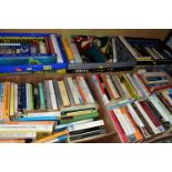 FIVE BOXES OF BOOKS, approximately one hundred titles to include classic fiction, biography, poetry,