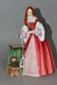 A ROYAL DOULTON TUDOR ROSE FIGURE 'PRINCESS ELIZABETH' HN 3682, issued in a limited edition 1414/