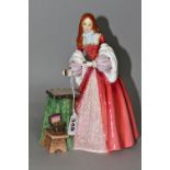 A ROYAL DOULTON TUDOR ROSE FIGURE 'PRINCESS ELIZABETH' HN 3682, issued in a limited edition 1414/