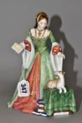 A ROYAL DOULTON TUDOR ROSE FIGURE 'LADY JANE GREY', HN 3680 issued in a limited edition 820/5000,