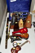 A FRENCH CLARINET, Cased Buffet Crampon & Co Paris B12 clarinet, together with three metronomes,