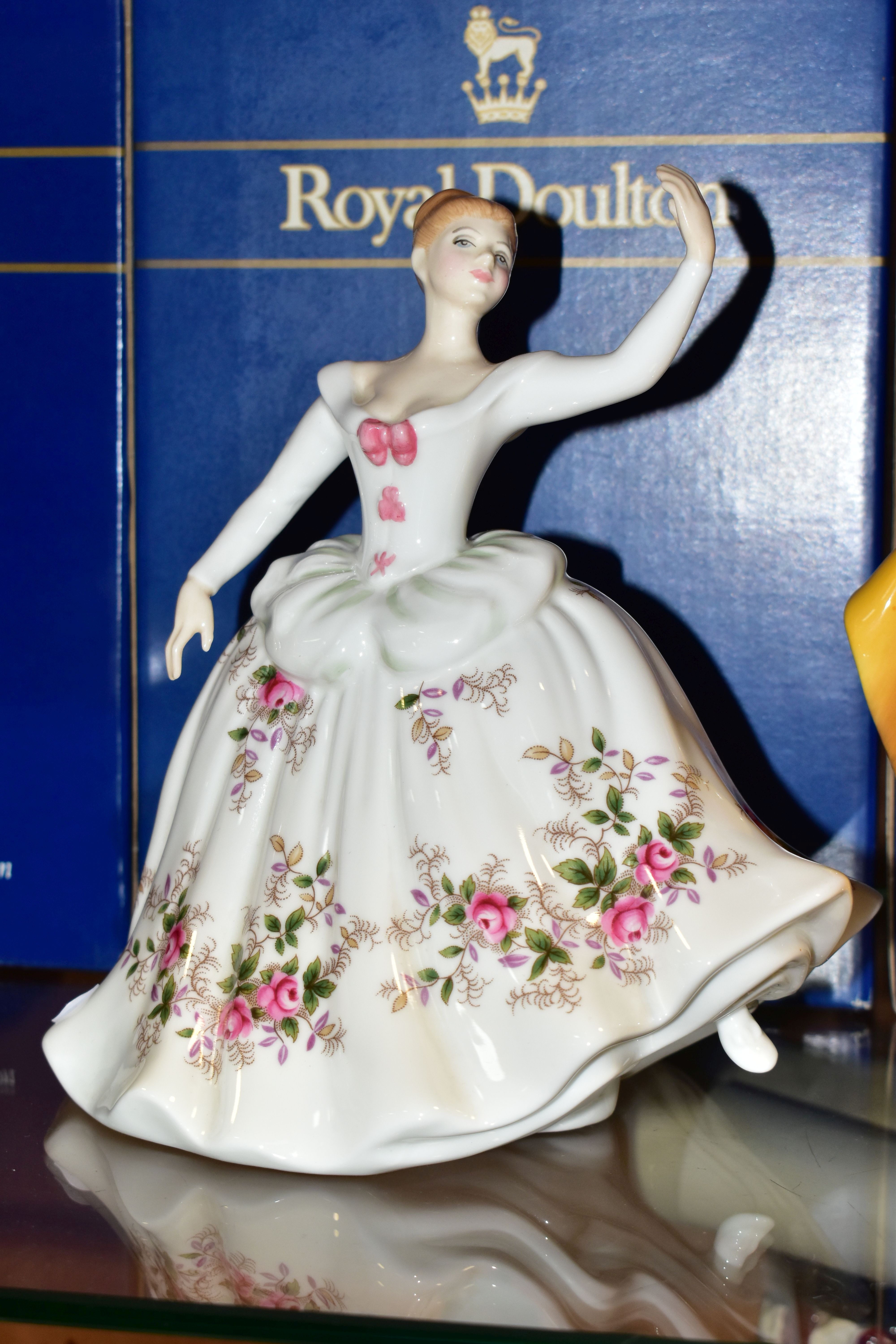 FIVE BOXED ROYAL DOULTON LADY FIGURINES, comprising 'Kirsty' HN2381 (tiny spot in glaze on back of - Image 3 of 7