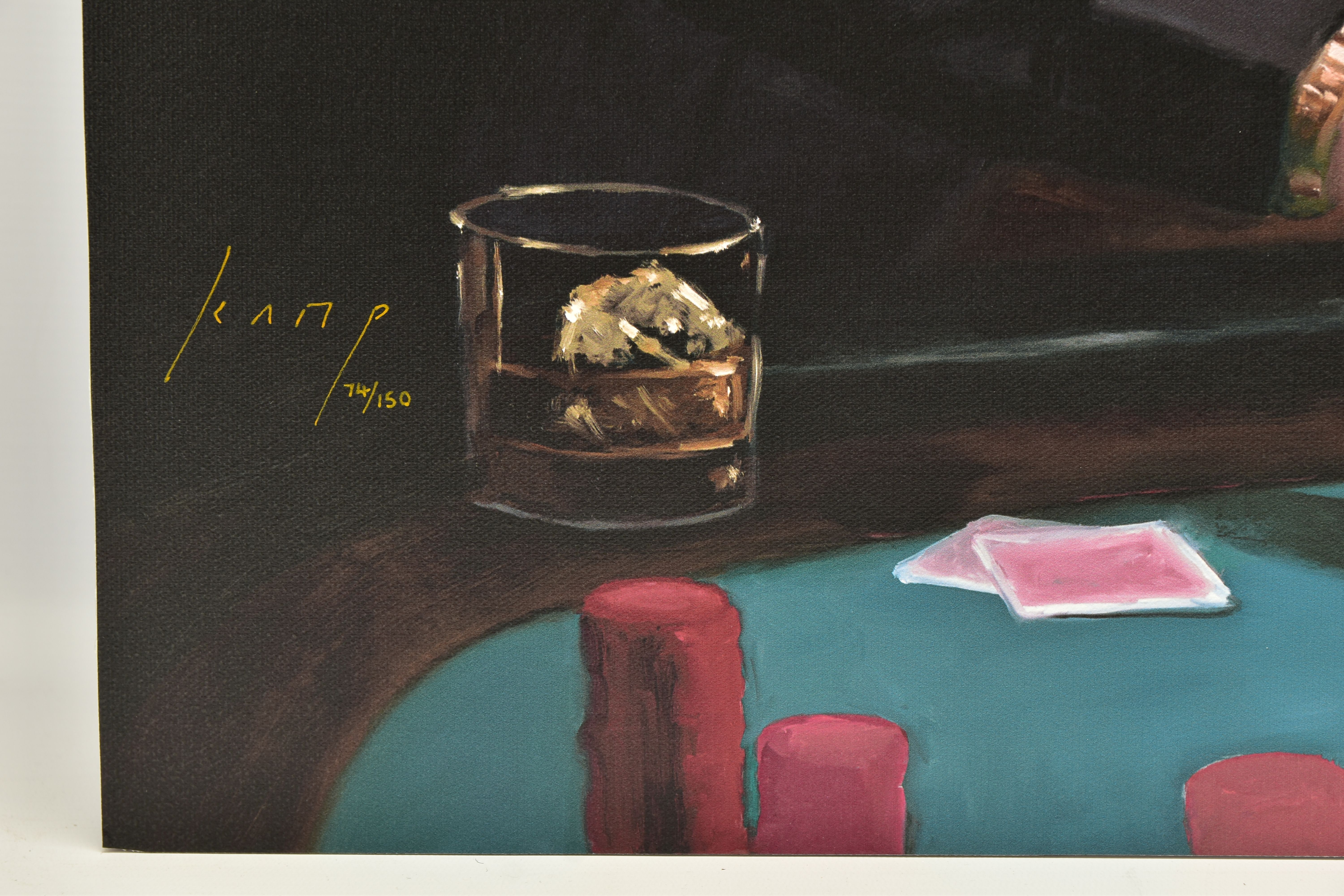 VINCENT KAMP (BRITISH CONTEMPORARY) 'ANTOINE'S LAST MOVE', a signed limited edition print - Image 3 of 5