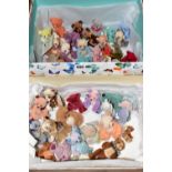 TWO BOXES OF COLLECTOR'S HANDMADE MINIATURE BEARS, comprising approximately forty-five
