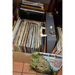 TWO BOXES OF L.P. RECORDS, to include over one hundred L.Ps and boxed sets of various artists