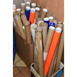 A LARGE QUANTITY OF MODERN FILM P0STERS, thirty- three cardboard tubes each containing either