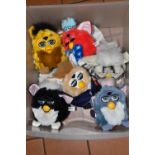 SIX FURBIES TOYS, from the late 1990s/early 2000s, by Tiger Electronics, including Furby for
