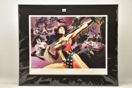 ALEX ROSS FOR DC COMICS (AMERICAN CONTEMPORARY) 'WONDER WOMAN: DEFENDER OF TRUTH', a signed