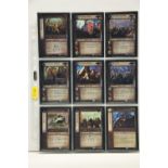 COMPLETE LORD OF THE RINGS ENTS OF FANGHORN FOIL SET, all cards are present, genuine and are all