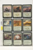 COMPLETE MAGIC THE GATHERING: KHANS OF TARKIR FOIL SET, all cards are present, genuine and are all
