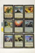 COMPLETE MAGIC THE GATHERING: MAGIC 2010 FOIL SET, all cards are present, genuine and are all in