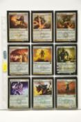 COMPLETE MAGIC THE GATHERING: SCARS OF MIRRODIN FOIL SET, all cards are present, genuine and are all