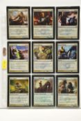 COMPLETE MAGIC THE GATHERING: MIRRODIN BESIEGED FOIL SET, all cards are present, genuine and are all