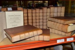 ANTIQUARIAN TITLES, Eighteen volumes of Philosophical Transactions Of The Royal society, abridged by