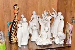 A GROUP OF ROYAL DOULTON 'IMAGES' FIGURINES AND OTHER FIGURES, comprising Royal Doulton 'Images':