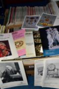 ANTIQUE PUBLICATIONS, two boxes containing approximately 150 catalogues and magazines from