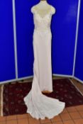 WEDDING DRESS, end of season stock clearance (may have slight marks or very minor damage) size 20,