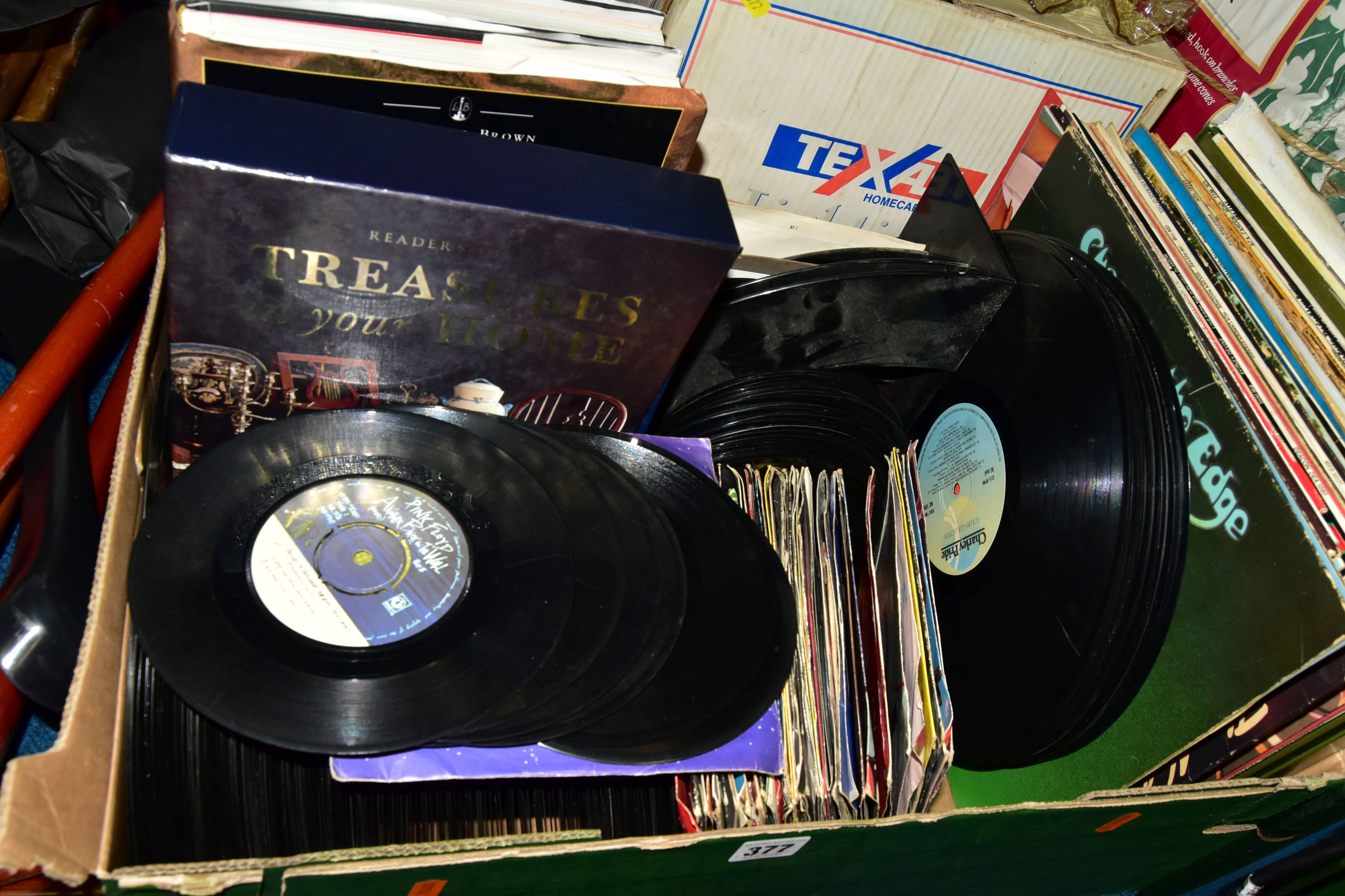FOUR BOXES AND LOOSE RECORDS, BOOKS AND SUNDRY HOMEWARES, to include approximately forty vinyl LPs - Image 6 of 8