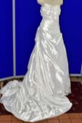 WEDDING DRESS, end of season stock clearance (may have slight marks or very minor damage) a white