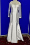 WEDDING DRESS, end of season stock clearance (may have slight marks or very minor damage) white