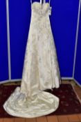 WEDDING DRESS, end of season stock clearance (may have slight marks or very minor damage), a