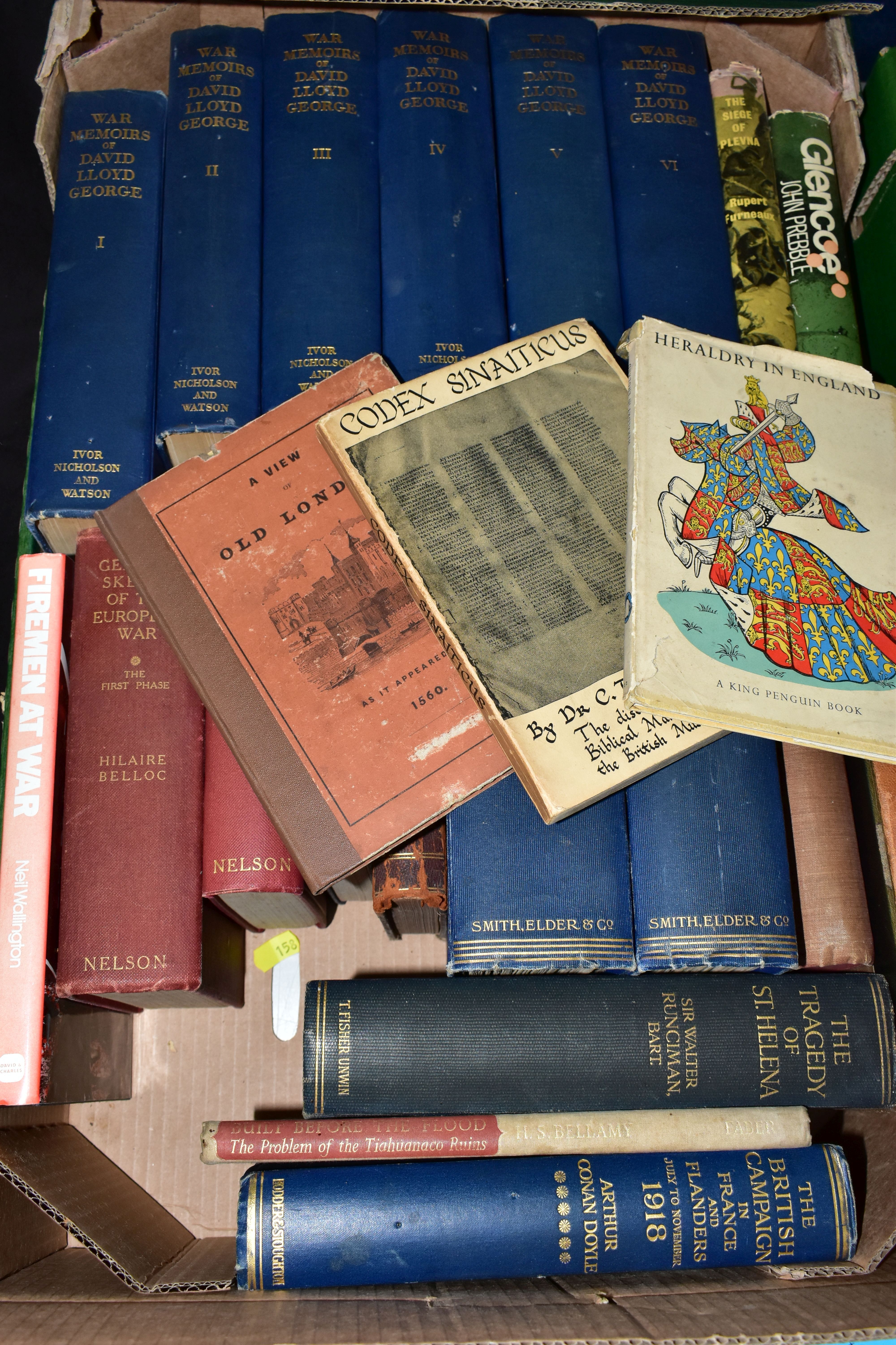 BOOKS, Antiquarian and early 20th century, Historical, Geographical and Religious titles, five boxes - Image 4 of 9