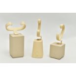 THREE ROLEX WATCH DISPLAY STANDS, of various sizes, each with Rolex symbol (3) (Condition Report: