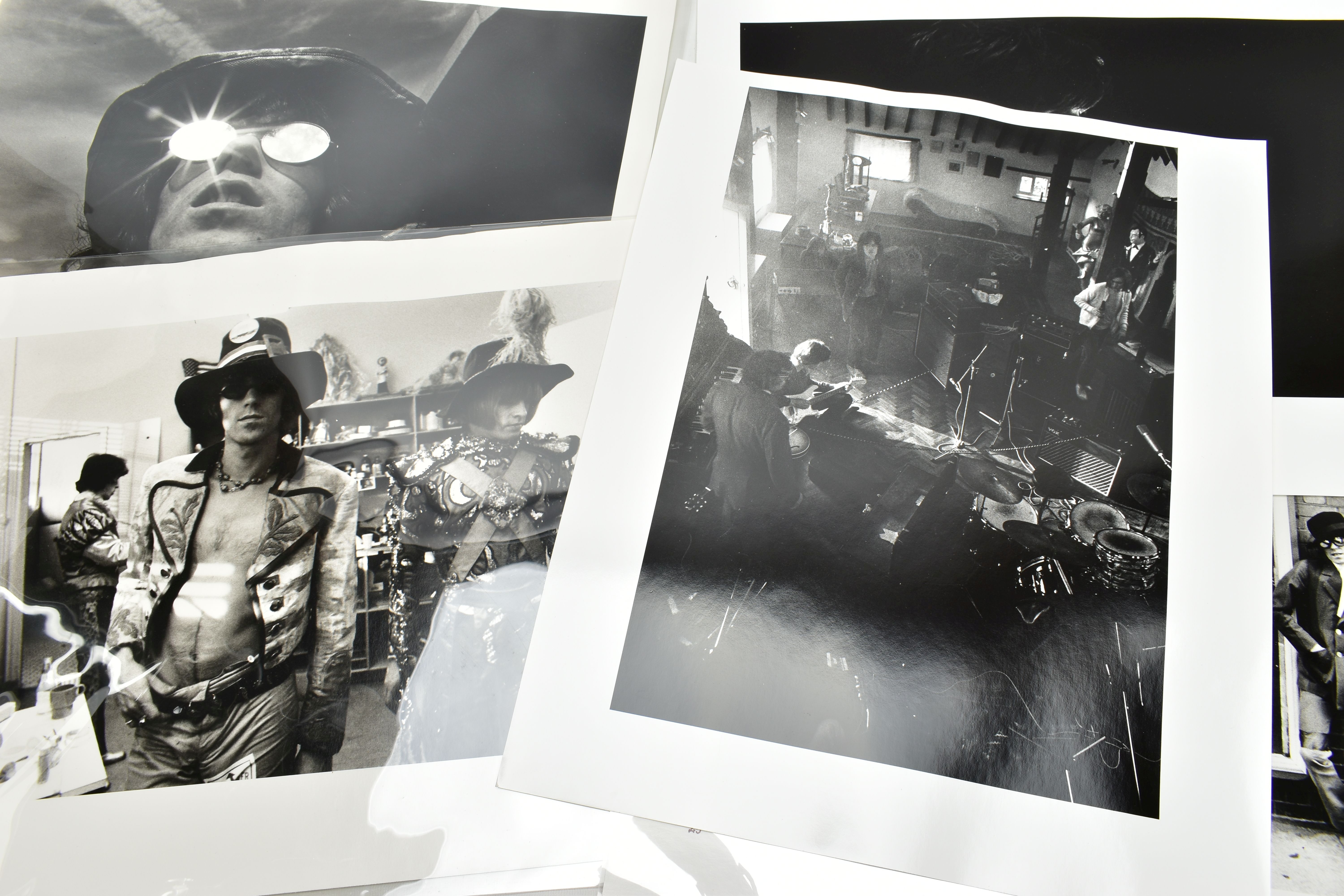 MICHAEL COOPER PHOTOGRAPHS - THE ROLLING STONES, seven copies of original photographs taken by - Image 4 of 4