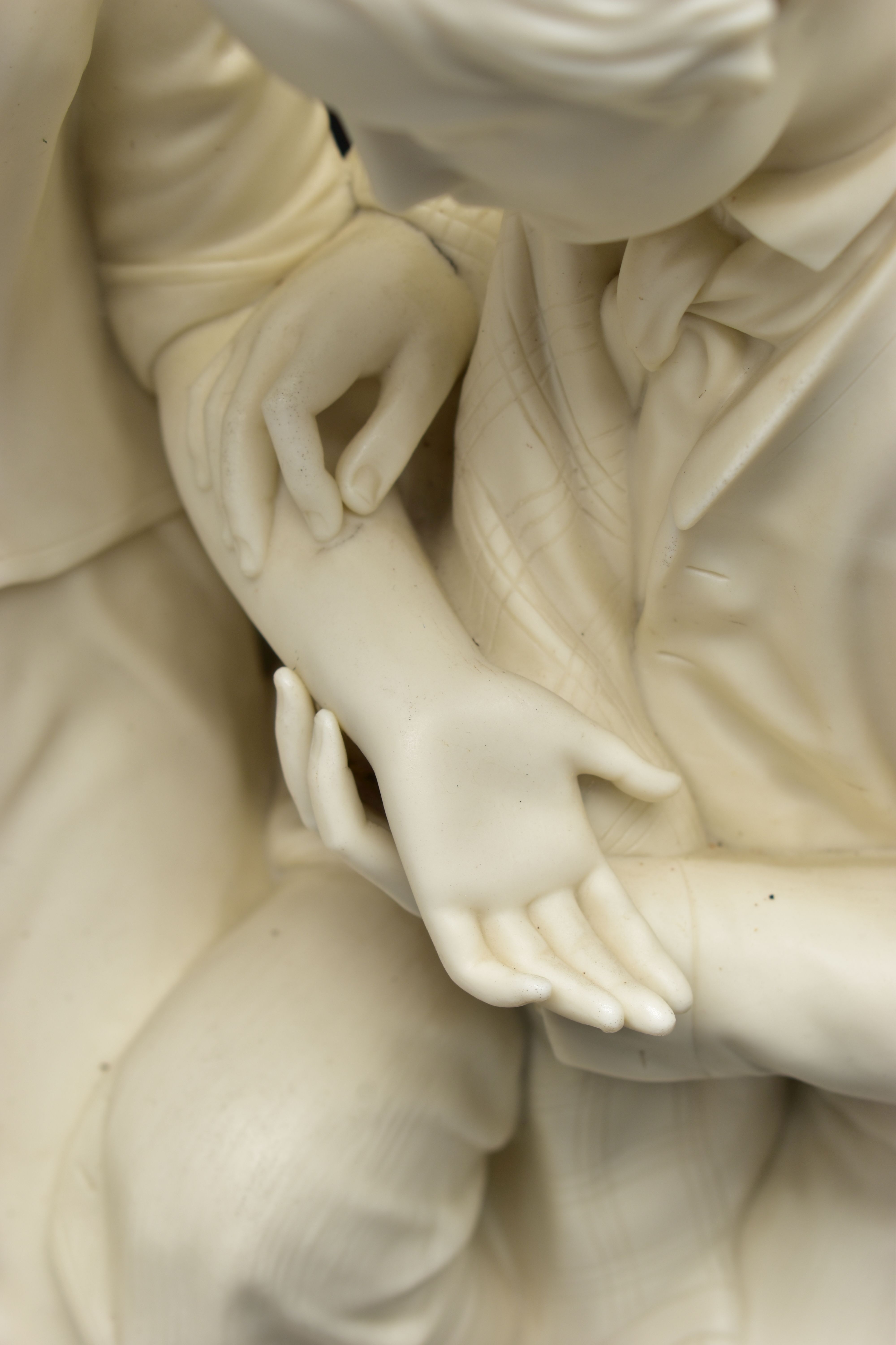 A 19TH CENTURY COPELAND PARIAN FIGURE GROUP OF BURNS AND HIGHLAND MARY, modelled as a couple - Image 3 of 15