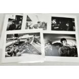 MICHAEL COOPER PHOTOGRAPHS - THE ROLLING STONES, eight copies of original photographs taken by