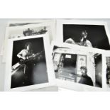 MICHAEL COOPER PHOTOGRAPHS - THE ROLLING STONES, seven copies of original photographs taken by