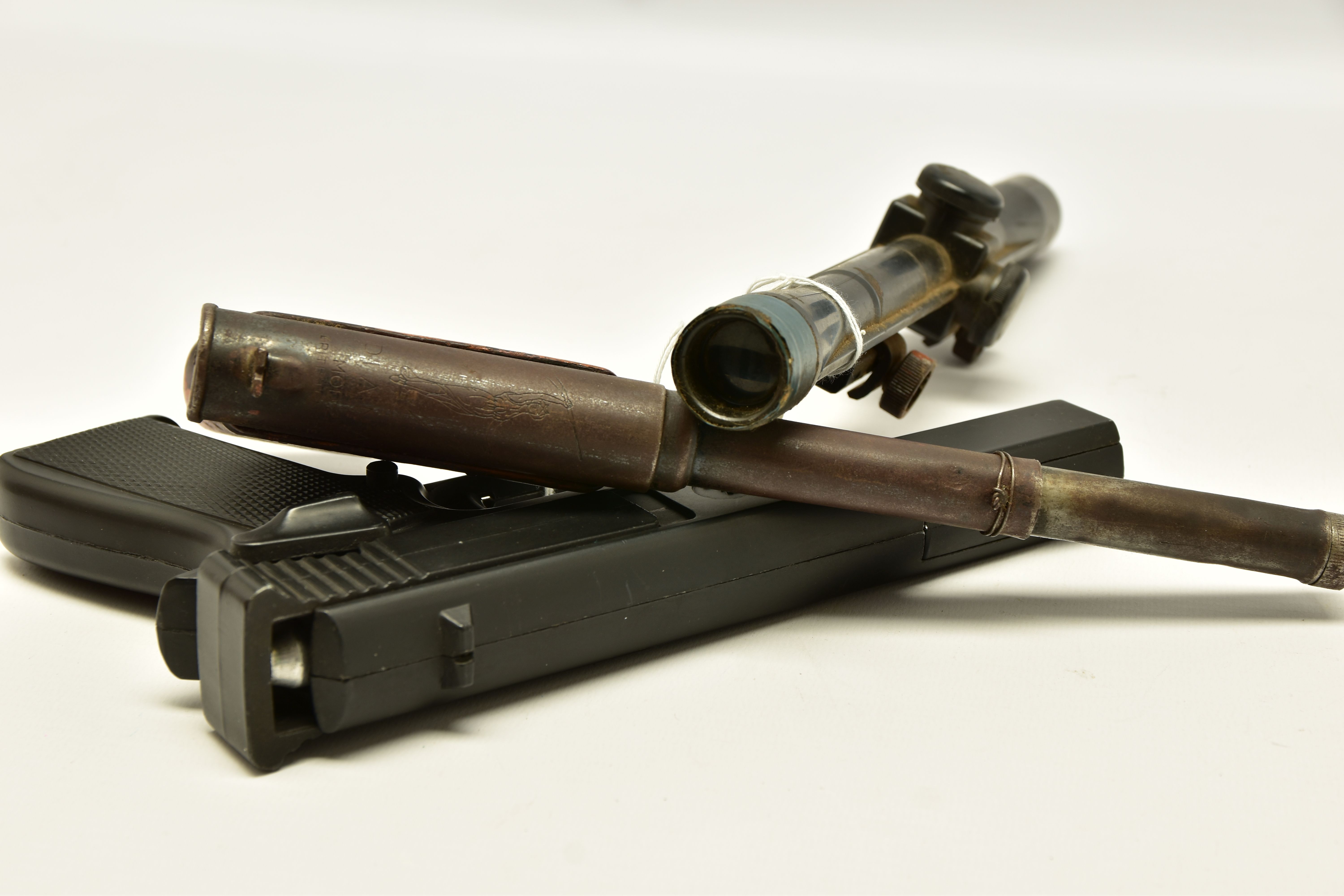 A B.S.A. CADET MAJOR AIR RIFLE, serial number CC27991, heavy rusted overall and fails to engage sear - Image 6 of 17