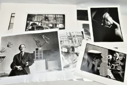 MICHAEL COOPER - PHOTOGRAPHS, ten copies of original photographs of eight named and two un-named