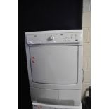 A ZANUSSI ZDC67550W TUMBLE DRYER measuring width 60cm x depth 62cm x height 84cm (PAT pass and