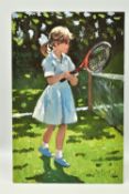 SHERREE VALENTINE DAINES (BRITISH 1959) 'PLAYFUL TIMES', a signed limited edition print depicting