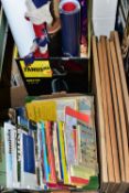 MAPS, GUIDES, POSTERS & CALENDARS three boxes and loose containing over 150 Maps, and Guides from