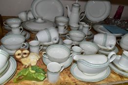 AN EIGHTY EIGHT PIECE ROYAL DOULTON BERKSHIRE DINNER SERVICE TC1021, comprising a coffee pot, a