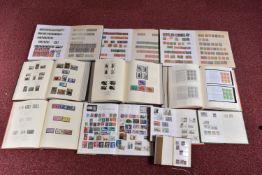 COLLECTION OF GB STAMPS, WINDSOR ALBUMS AND SEVEN STOCKBOOKS, early contents are sparse but we do