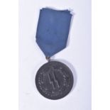 A WWII SS NAZI GERMANY 4TH CLASS LONG SERVICE MEDAL, this medal is black and was awarded for four
