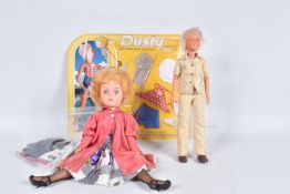 AN UNBOXED G.M.F.G. KENNER DENYS FISHER DUSTY DOLL, appears complete and in fair condition, with a