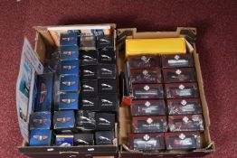 A COLLECTION OF ASSORTED BOXED ATLAS EDITIONS MODELS, majority are from the Best of British Jaguar