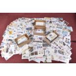 MOSTLY GB FDCS IN FIVE SHOE BOXES, dating from the 1960s to 2000s some are signed and there are many